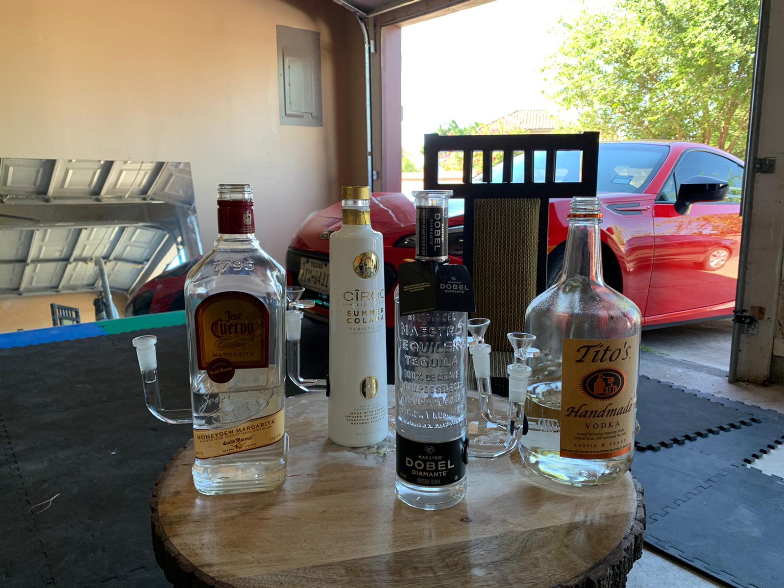 Homemade glass bong DIY