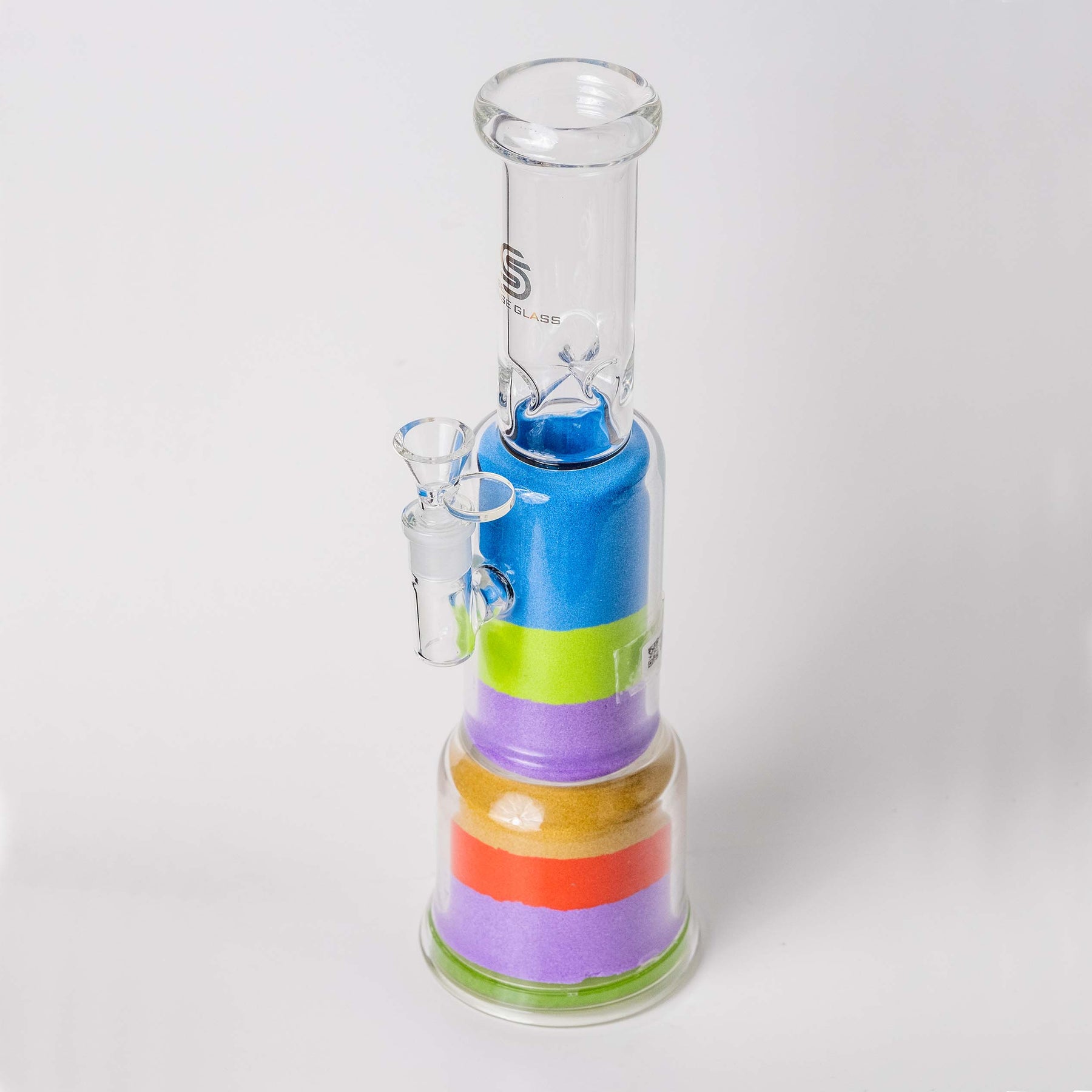 Sense Glass 13 inch Resin Design Colorful Sand
