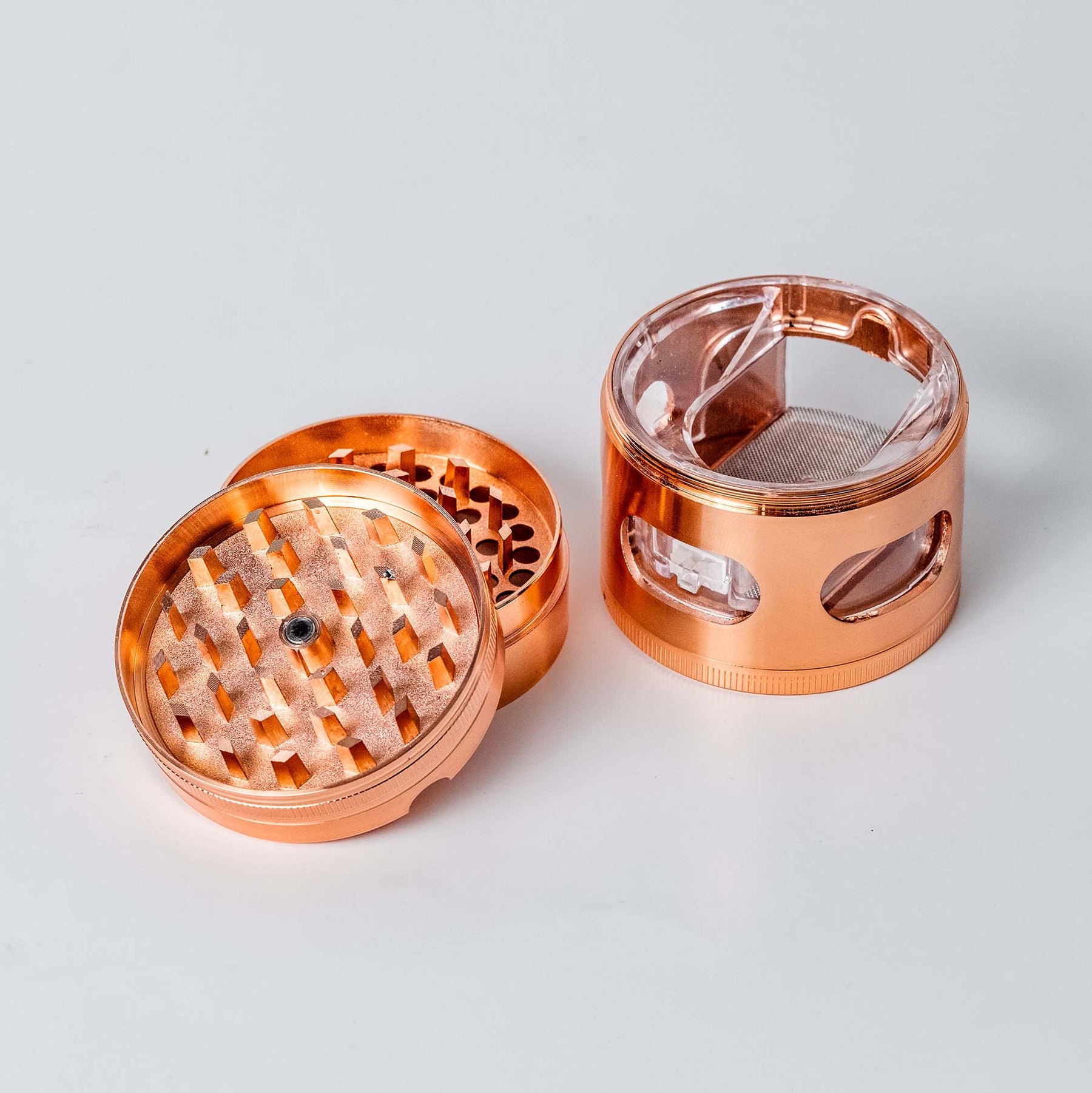 4 Piece Rose Gold Grinder