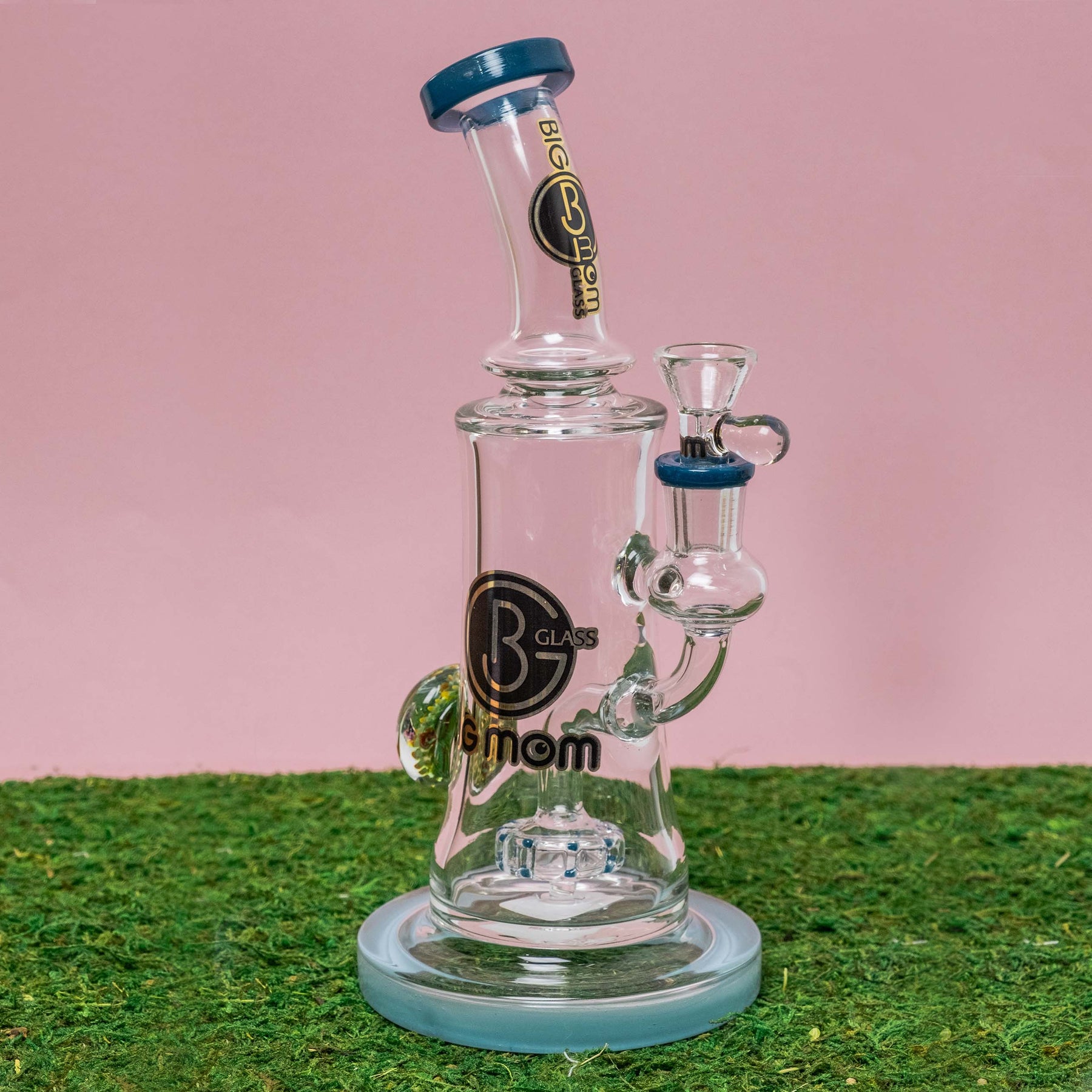 Blue Big Mom Bong by Lookah