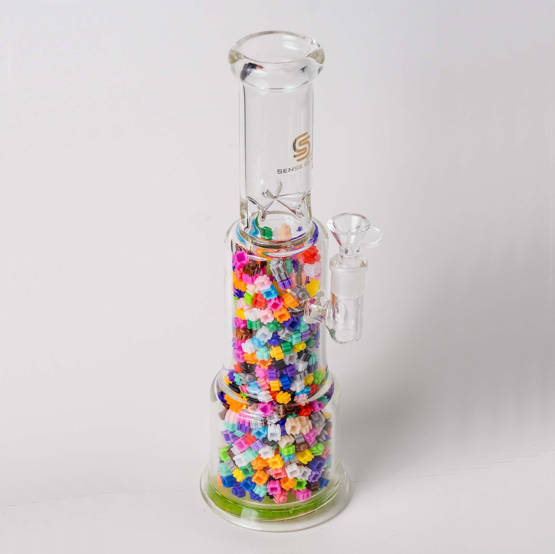 Unique Resin Design of Building Blocks in Sense Glass Bong