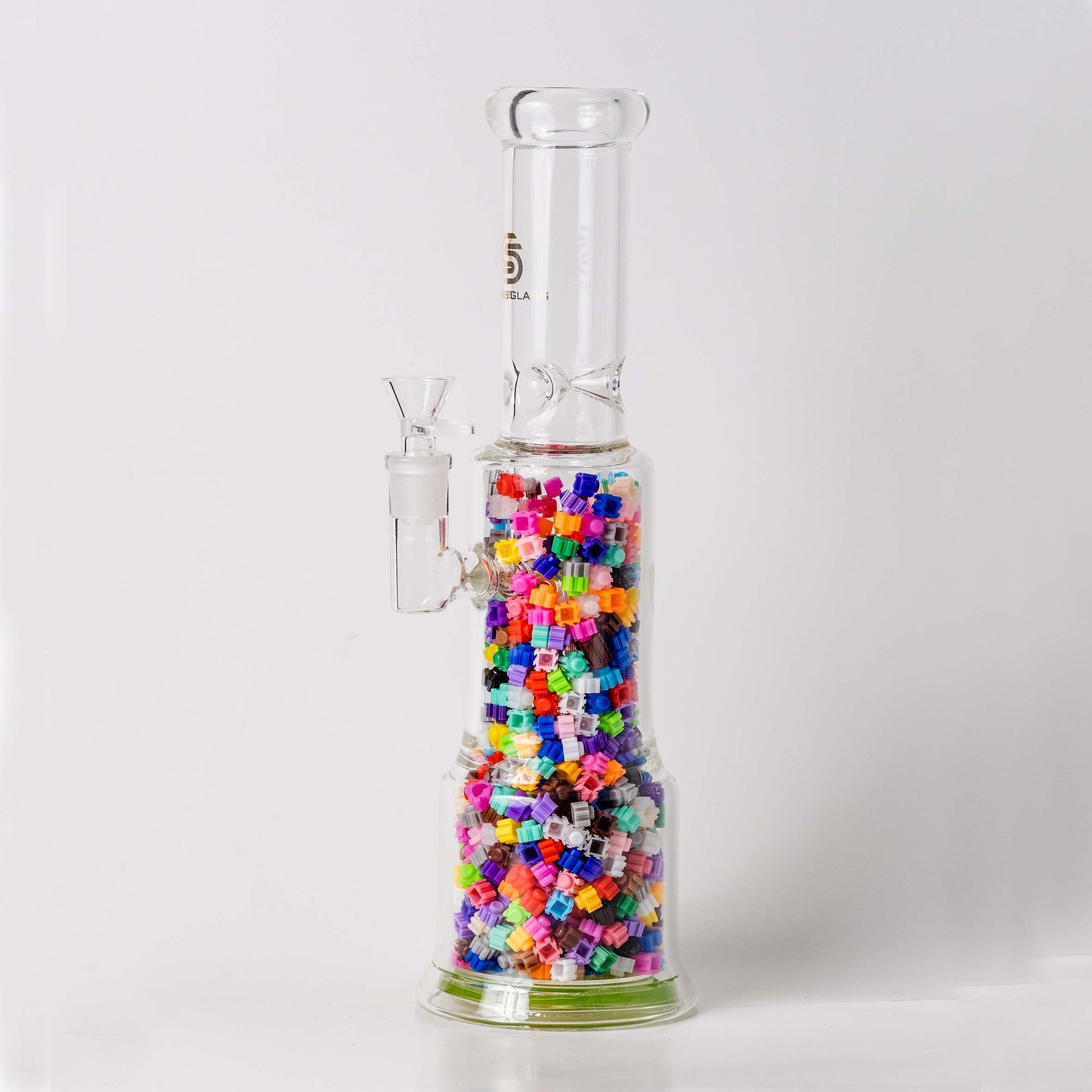 Sense Glass Building Blocks of Resin Design in Bong