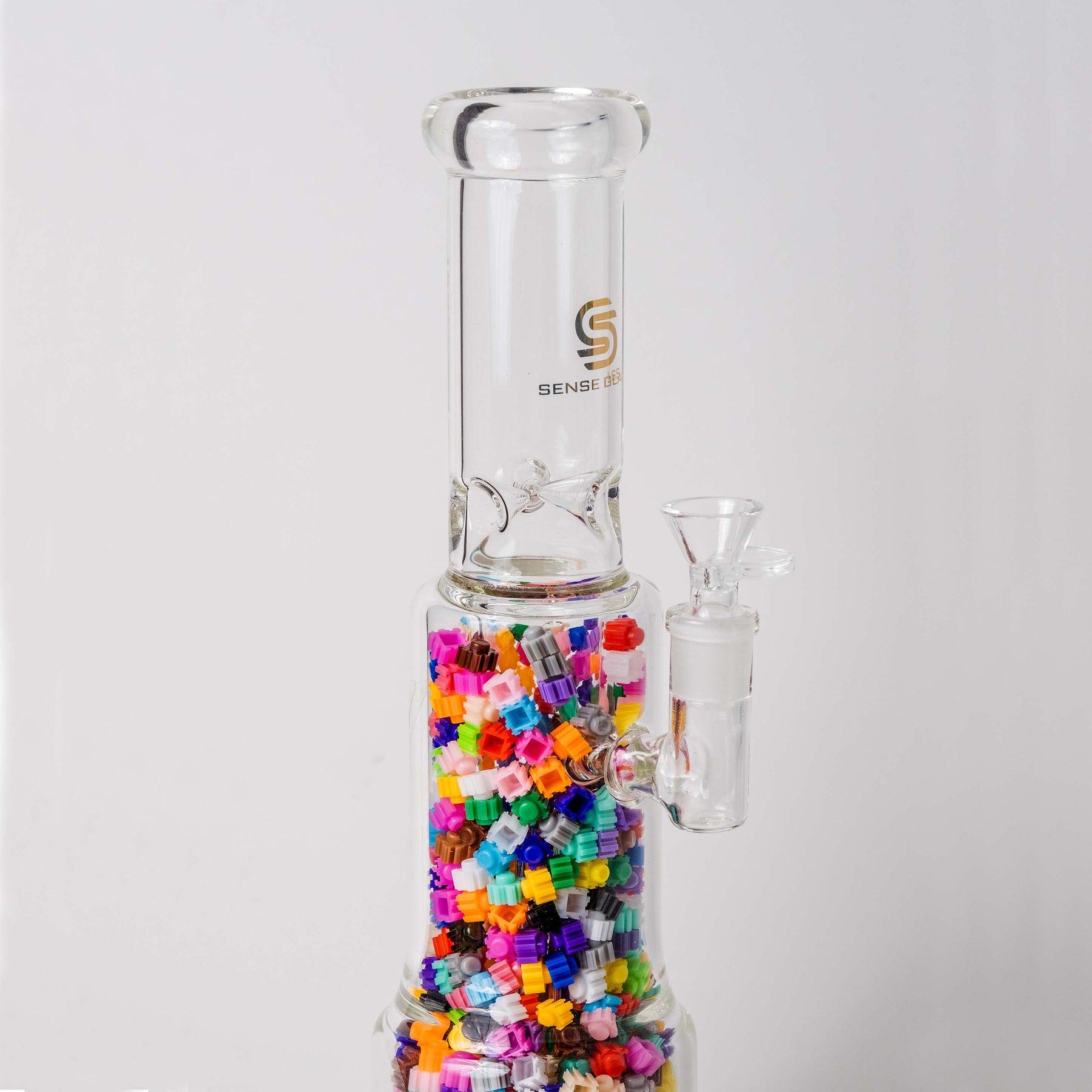 Sense Glass Building Blocks Bong 13 inch