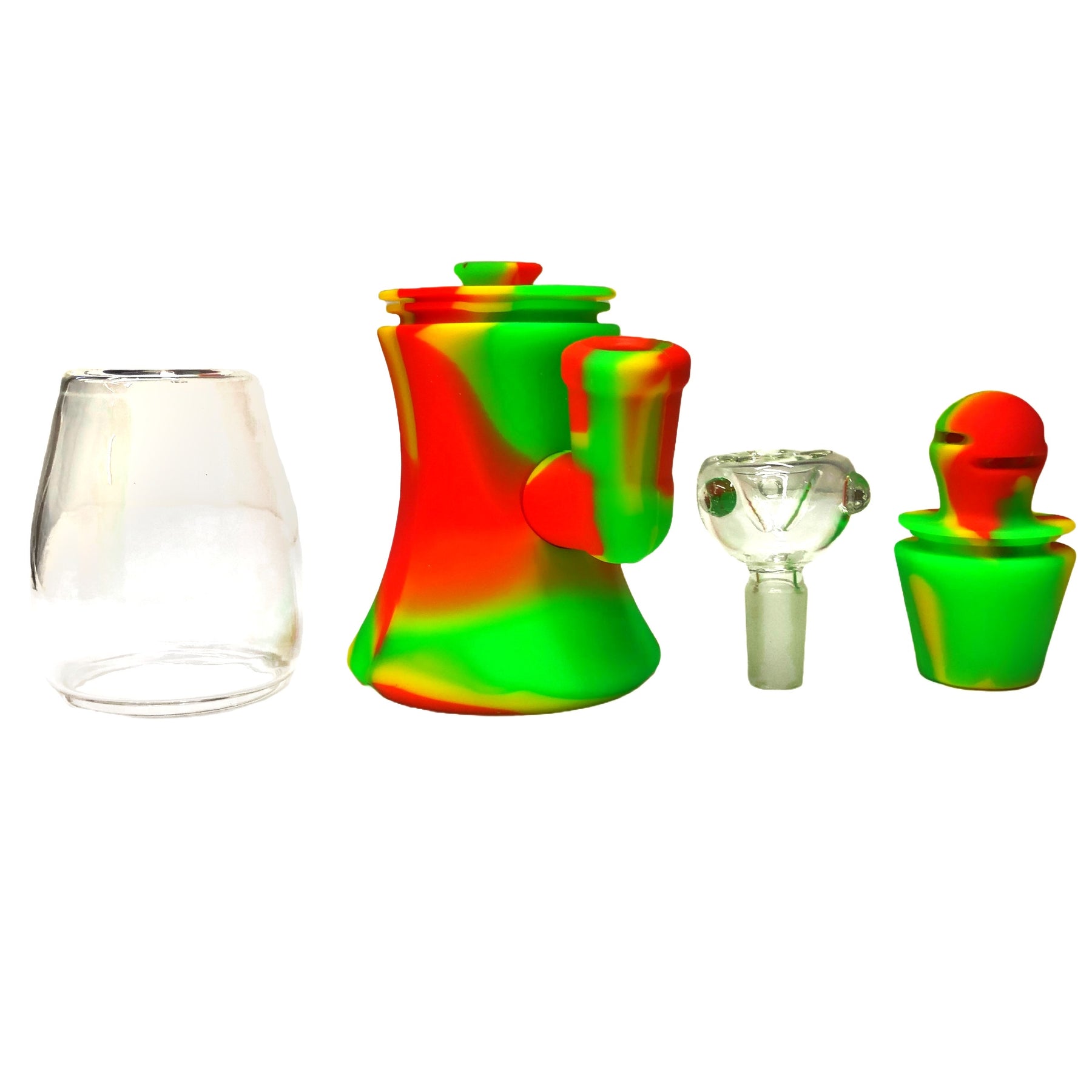 Green And Red Lava Lamp Bong