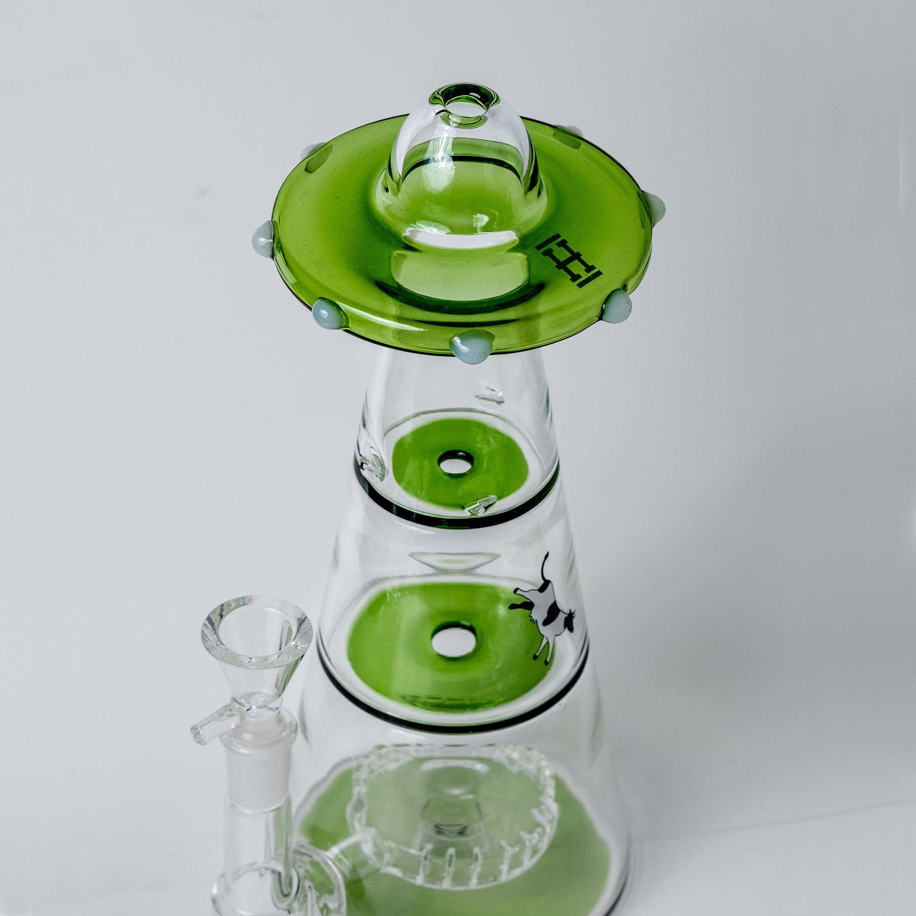 Green UFO XL Size Bong