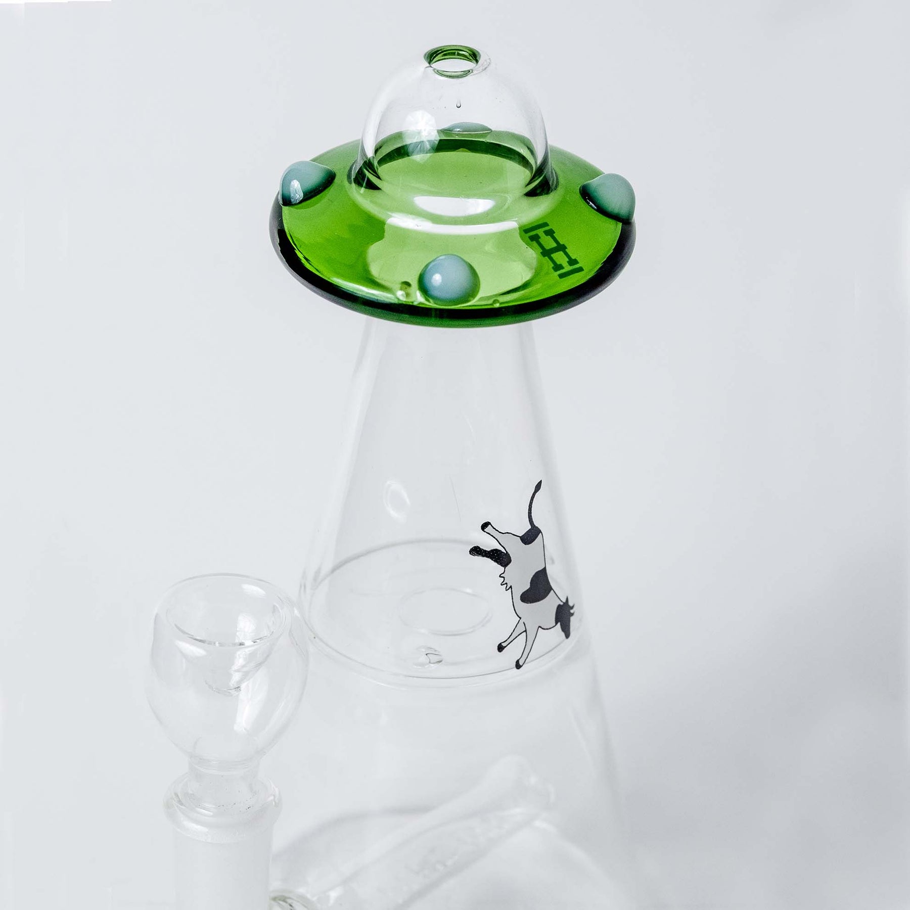 UFO Vortex Bong Green Color