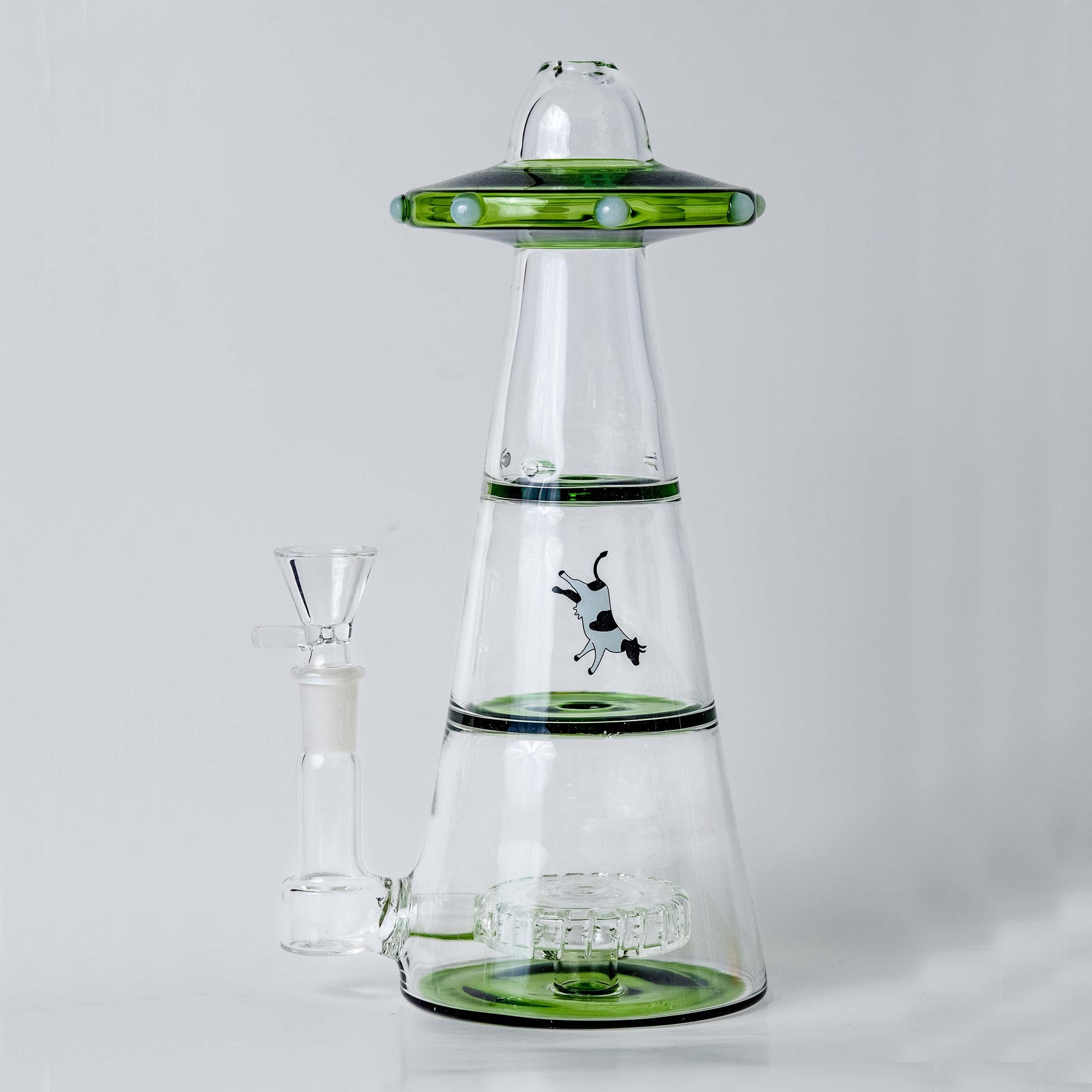 Mothership XL UFO Bong in Green