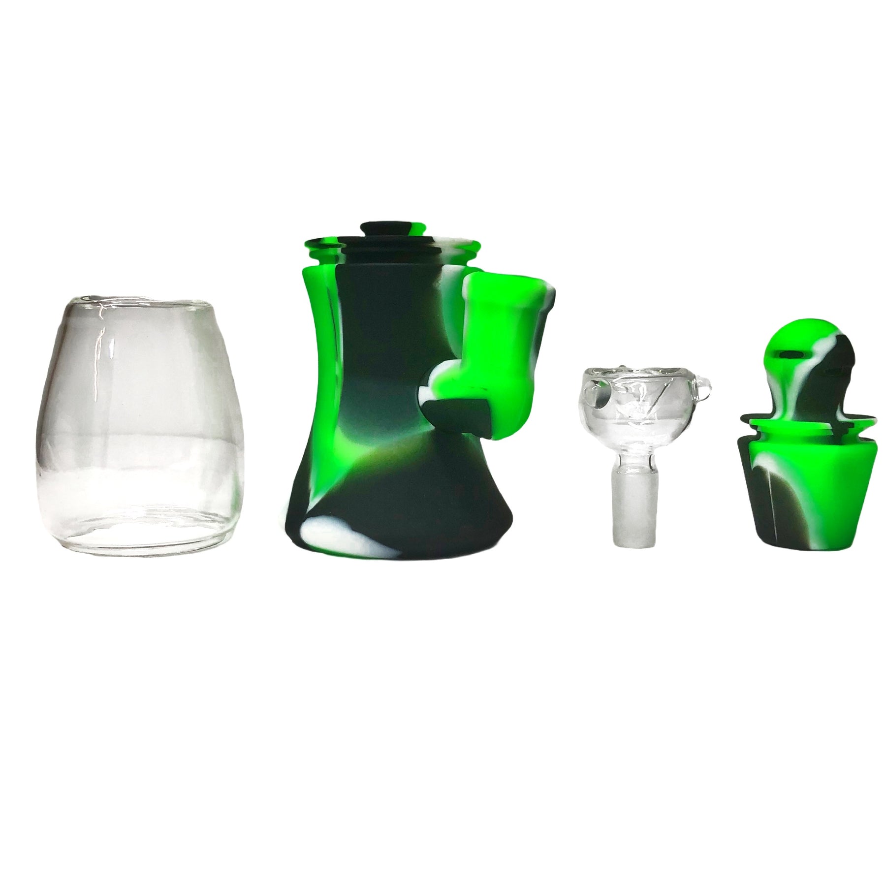 Silicone Lava Lamp Bong Water Pipe
