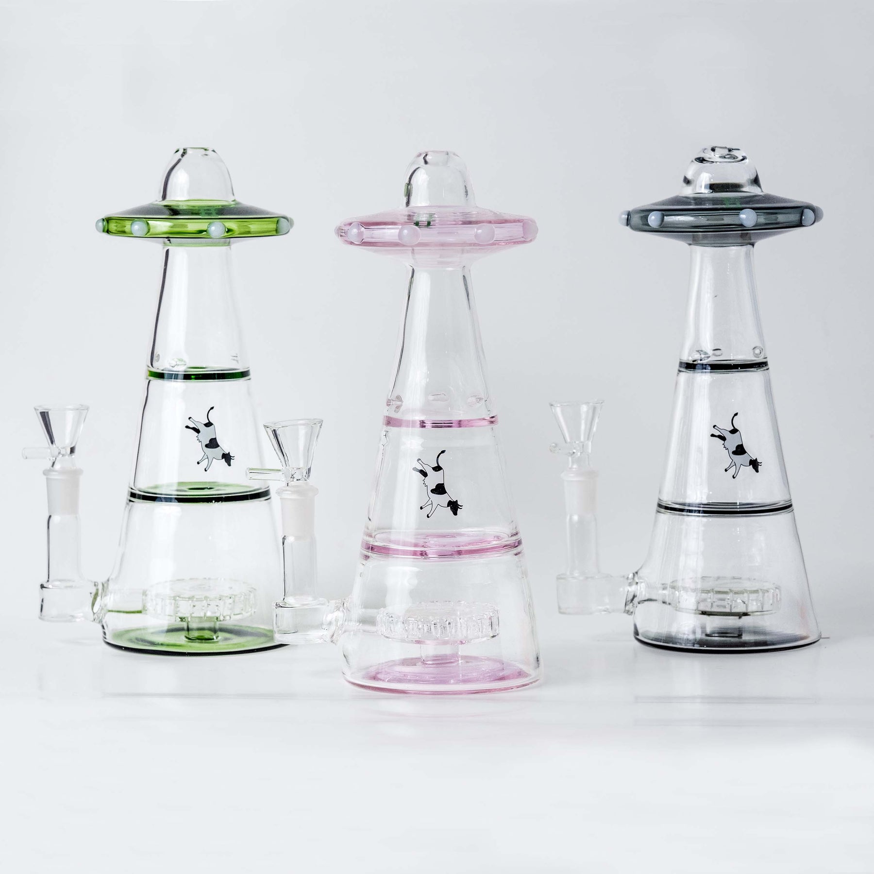 Mothership XL UFO Bong by Hemper in Mutiple Colors