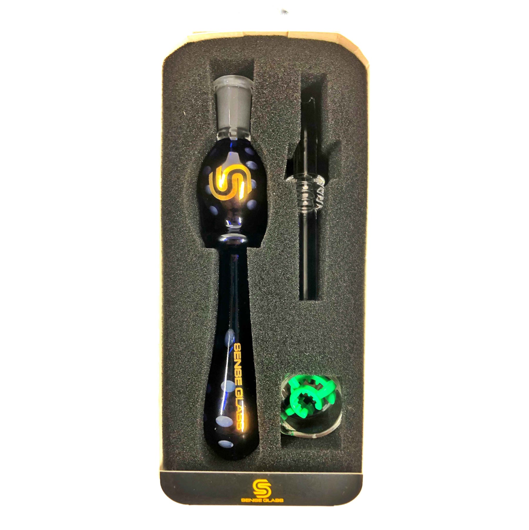 Sense Glass Nectar Collector Inside Kit View