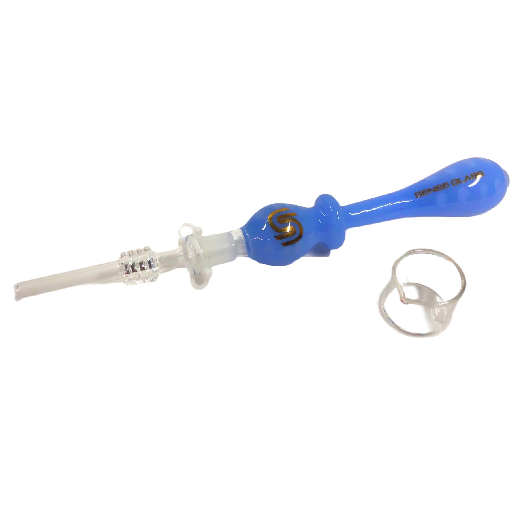 Sense Glass Nectar Collector Light Blue Color