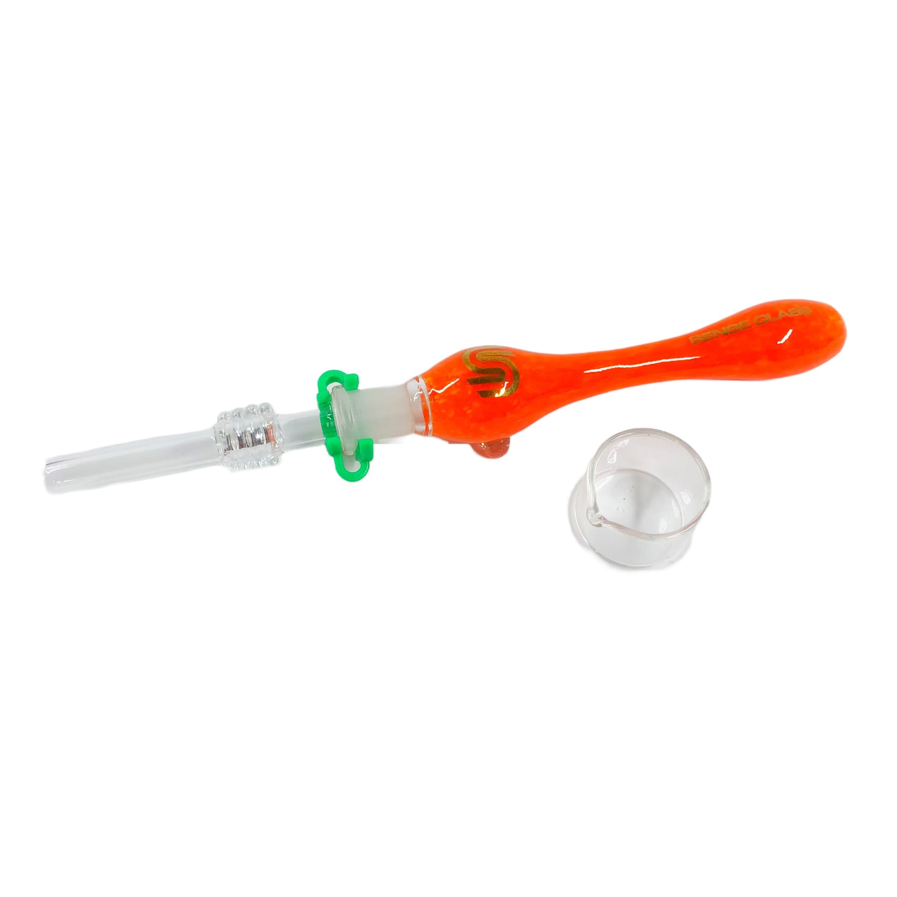 Sense Glass Nectar Collector Orange Color