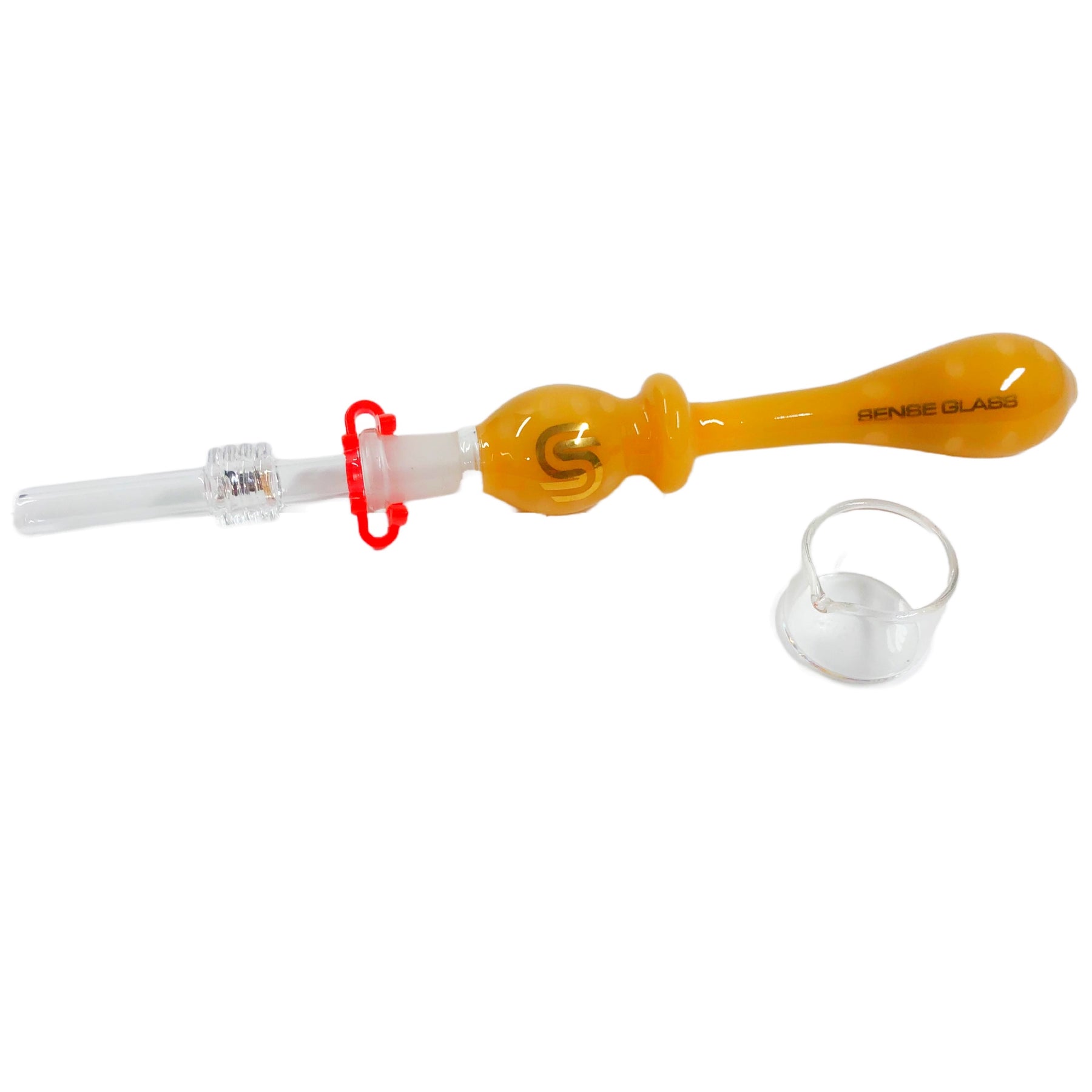 Sense Glass Nectar Collector Yellow Color