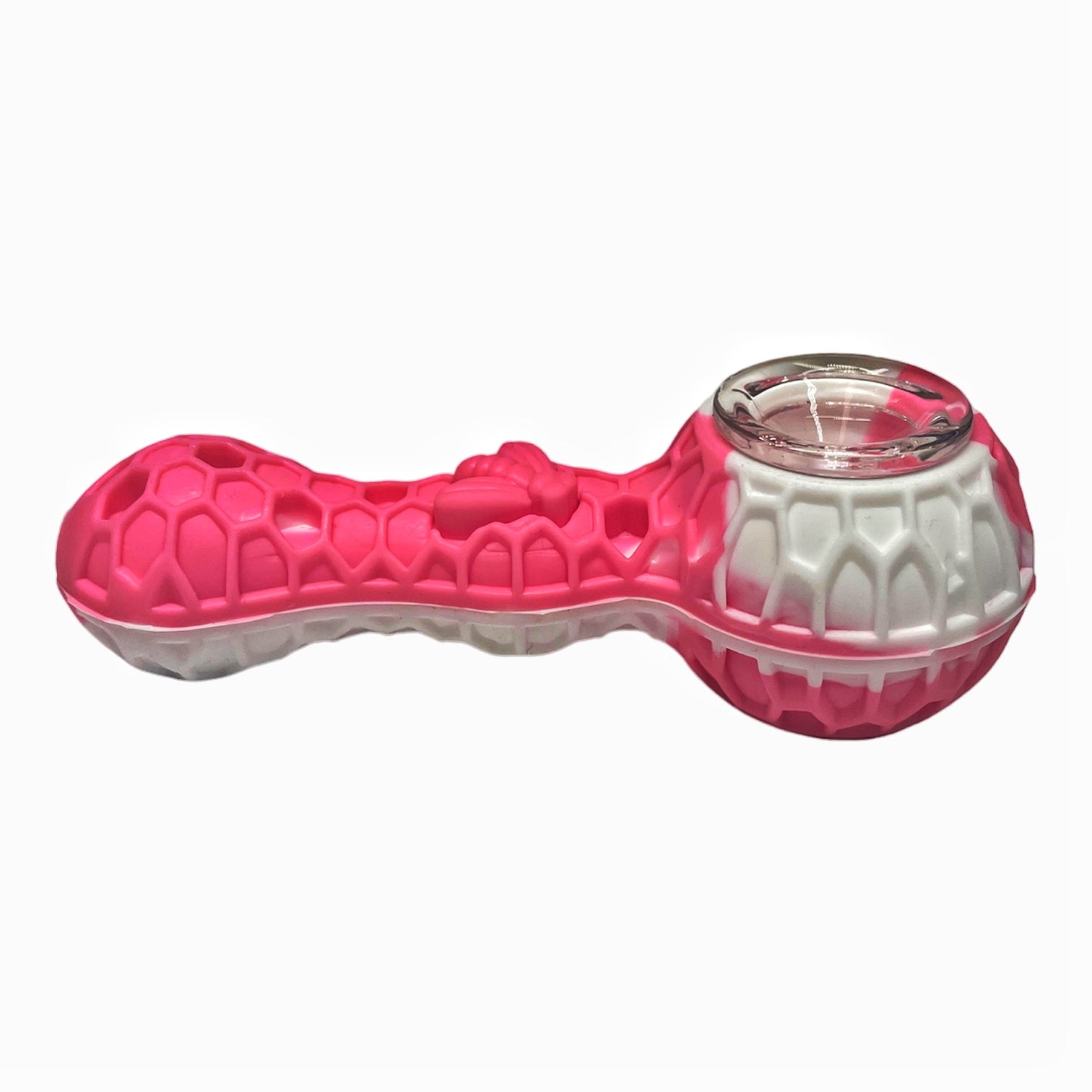 Silicone Hand Pipe with Glass Bowl | Best Price - Golden Leaf Shop