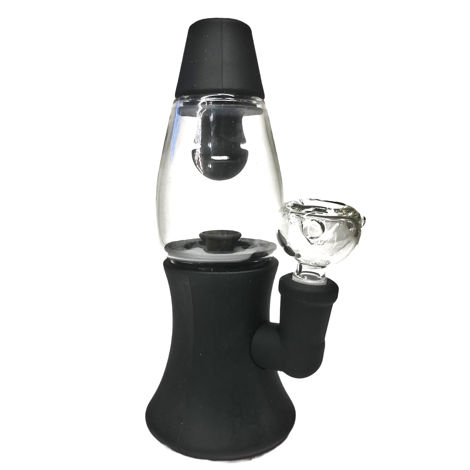 Silicone Lava Lamp Bong With Bowl