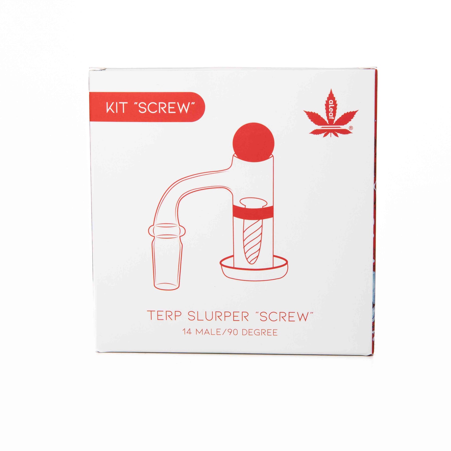 Aleaf screw style terp slurper