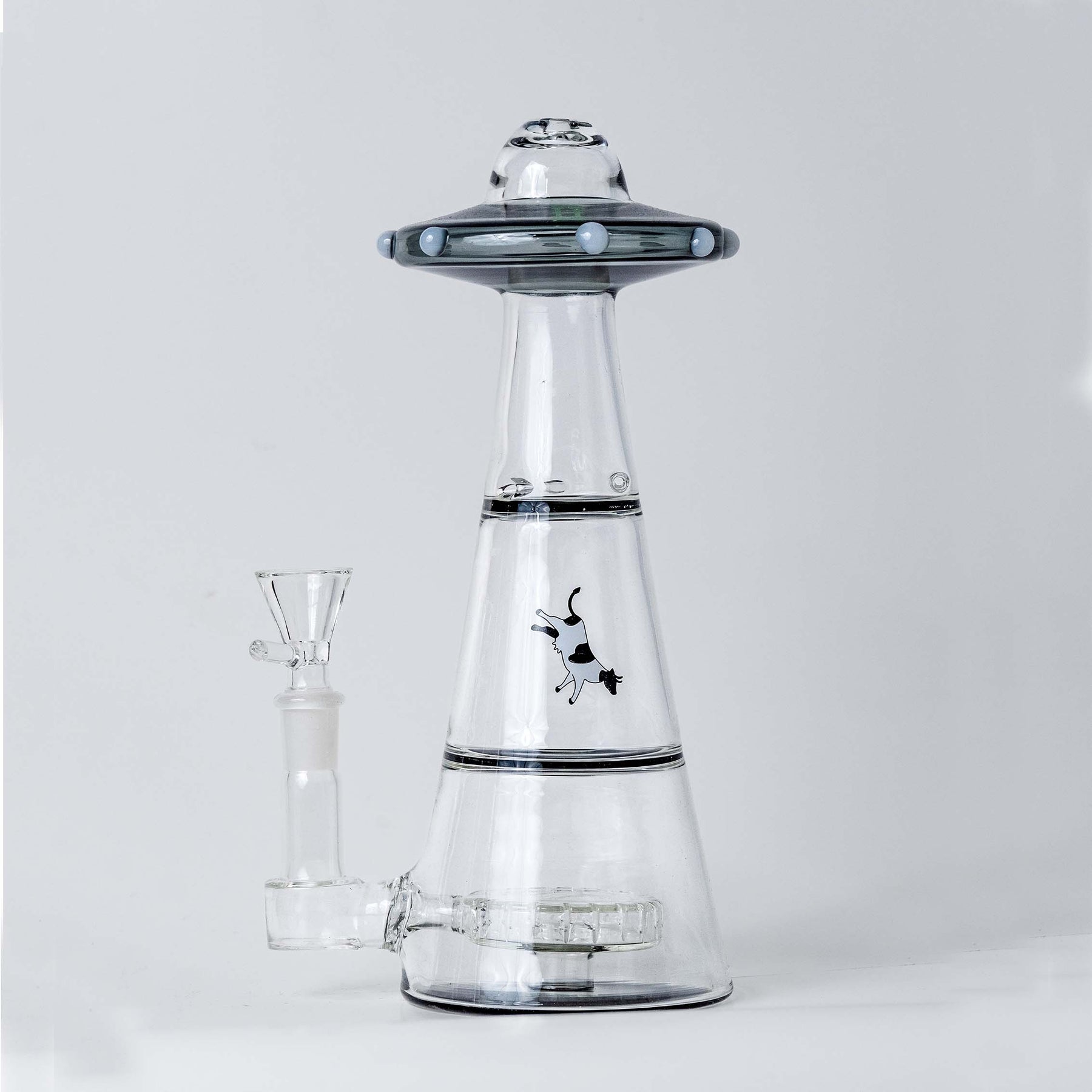 Vortex UFO Mothership Smoke Color Bong
