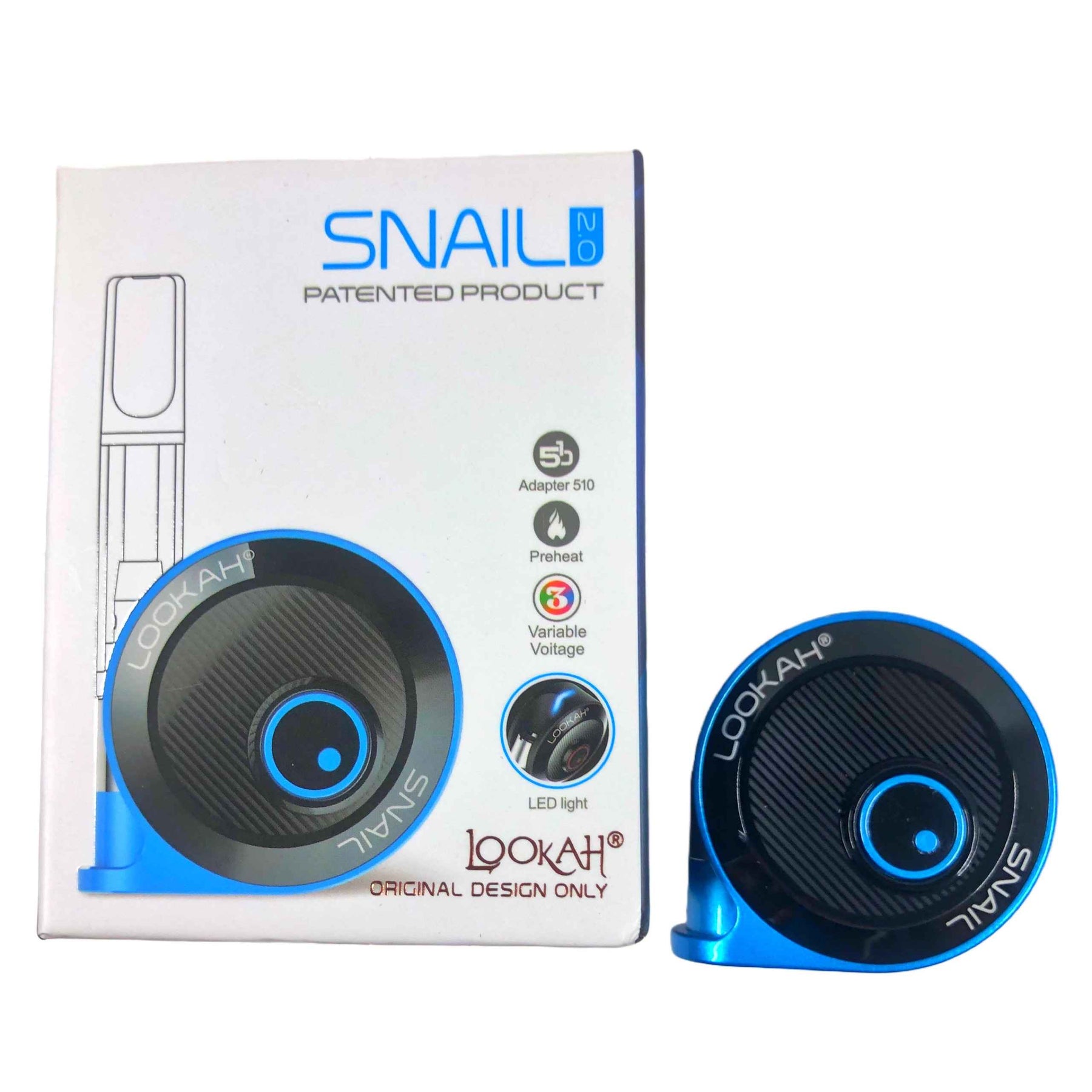 Blue 510 Lookah Snail Battery