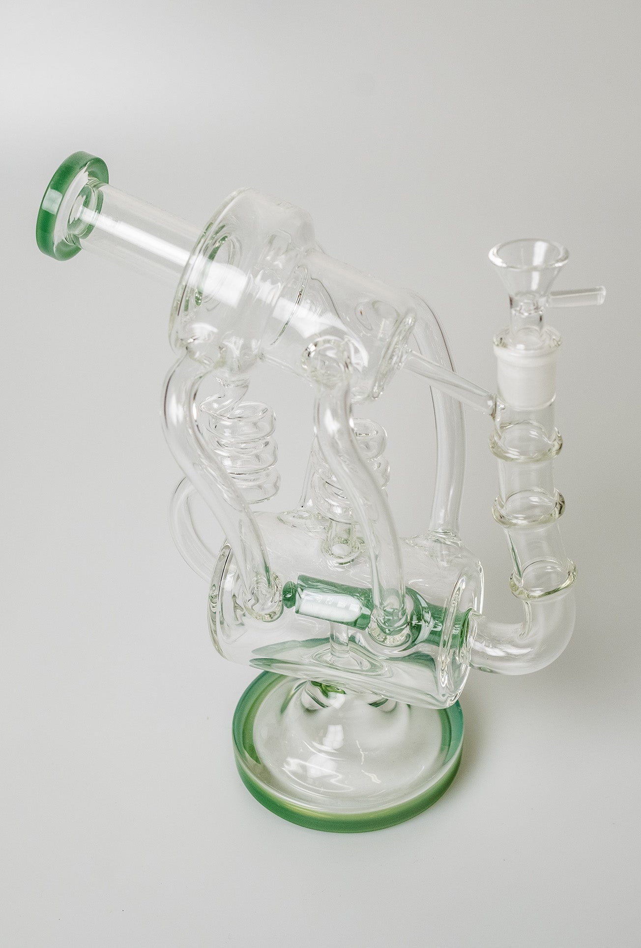 Twisty Coil Percolator Bongs