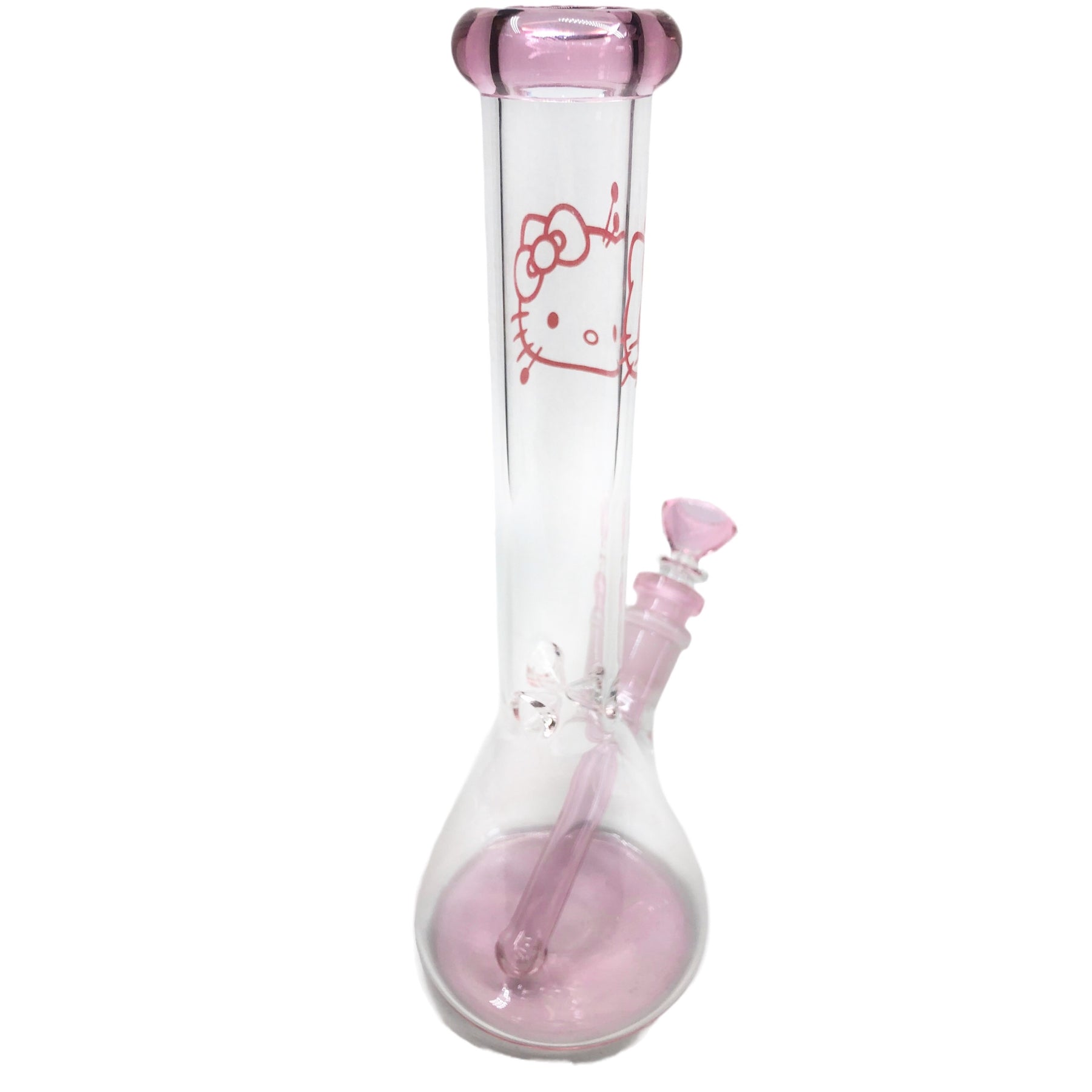 Hello Kitty Bong Glass Water Pipe