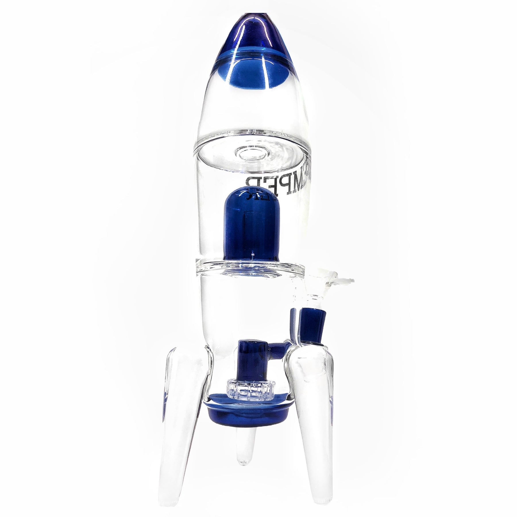 Hemper Rocket Ship Bong Color Blue