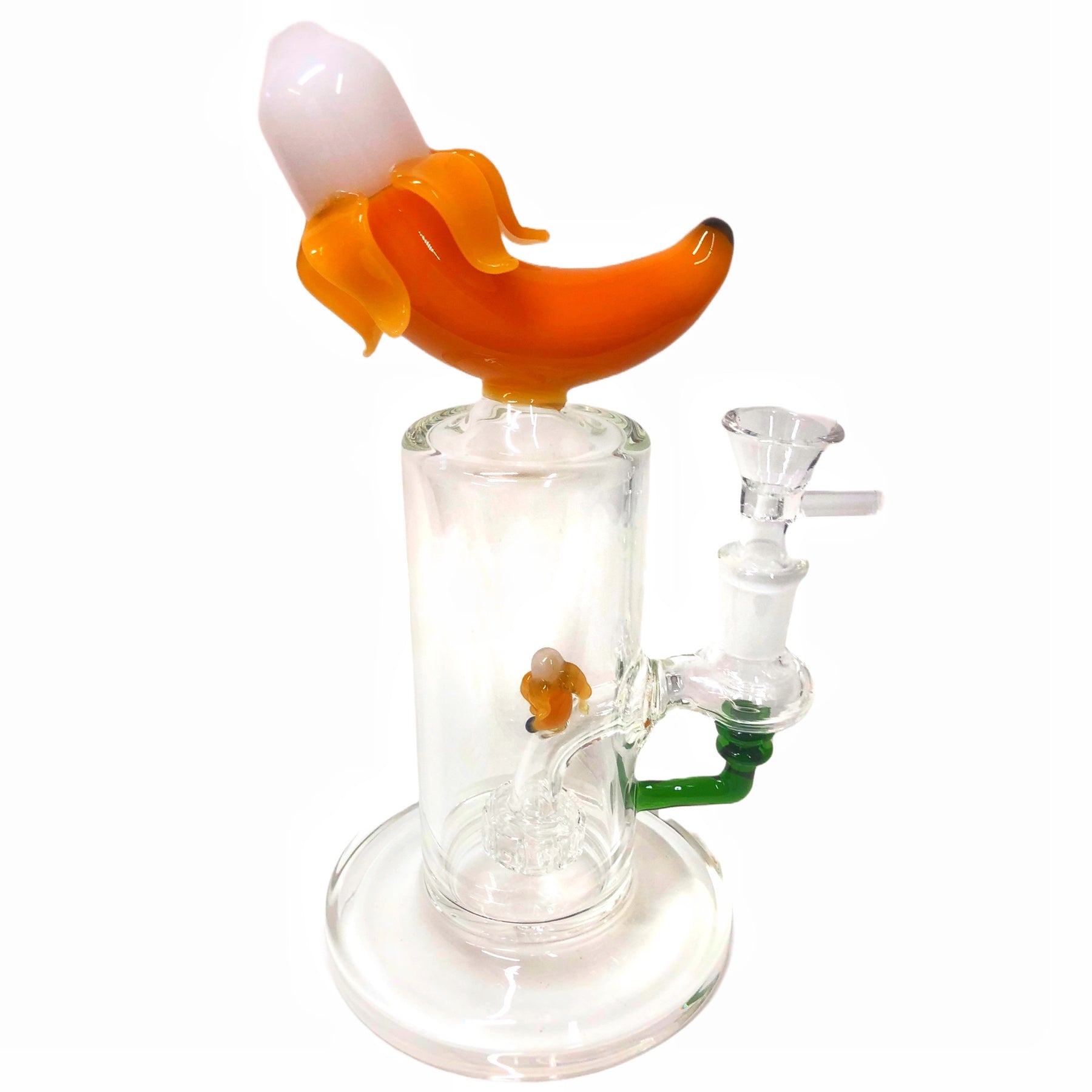 Banana Bong - Glass Banana Shaped Water Pipe - Golden Leaf Shop