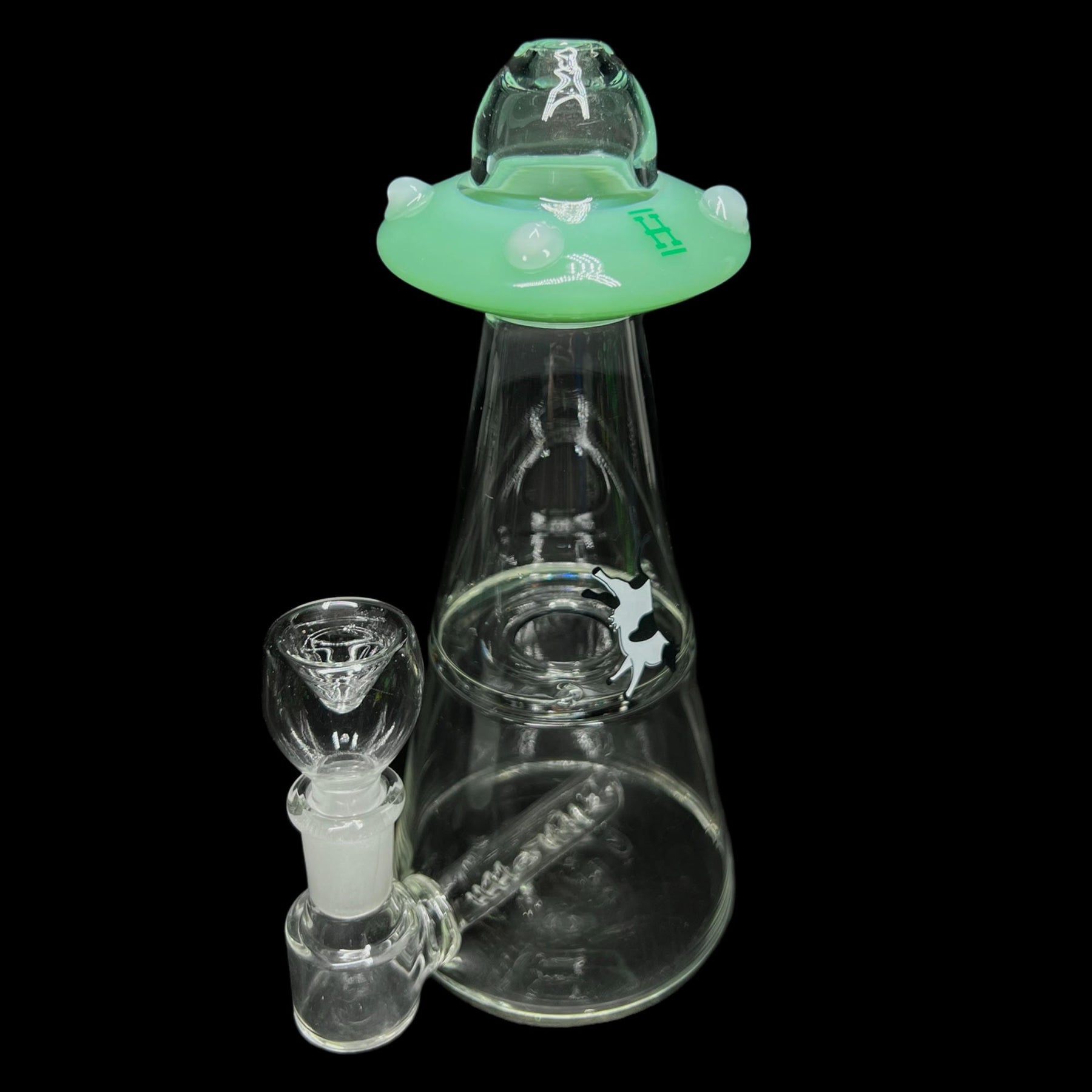 Jade UFO Cow Bong
