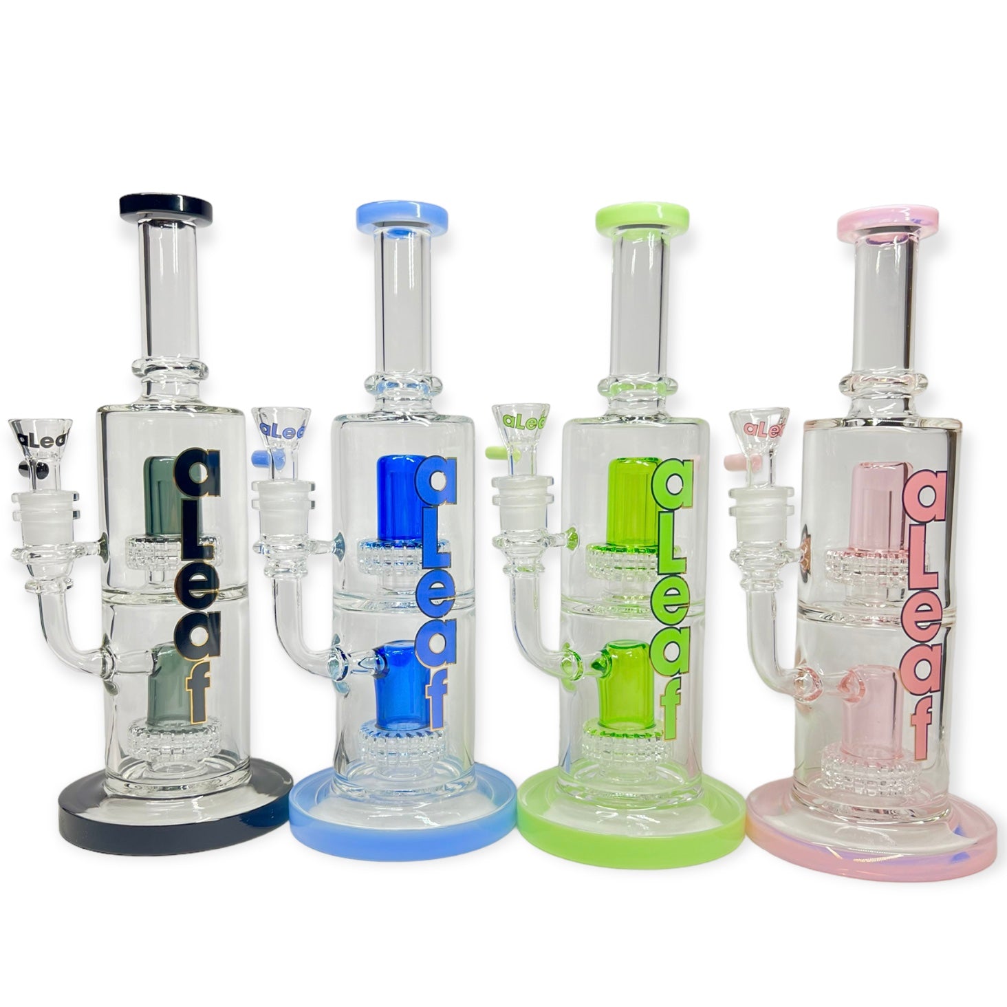 Multiple 11 inch Double Matrix Bongs by aLeaf