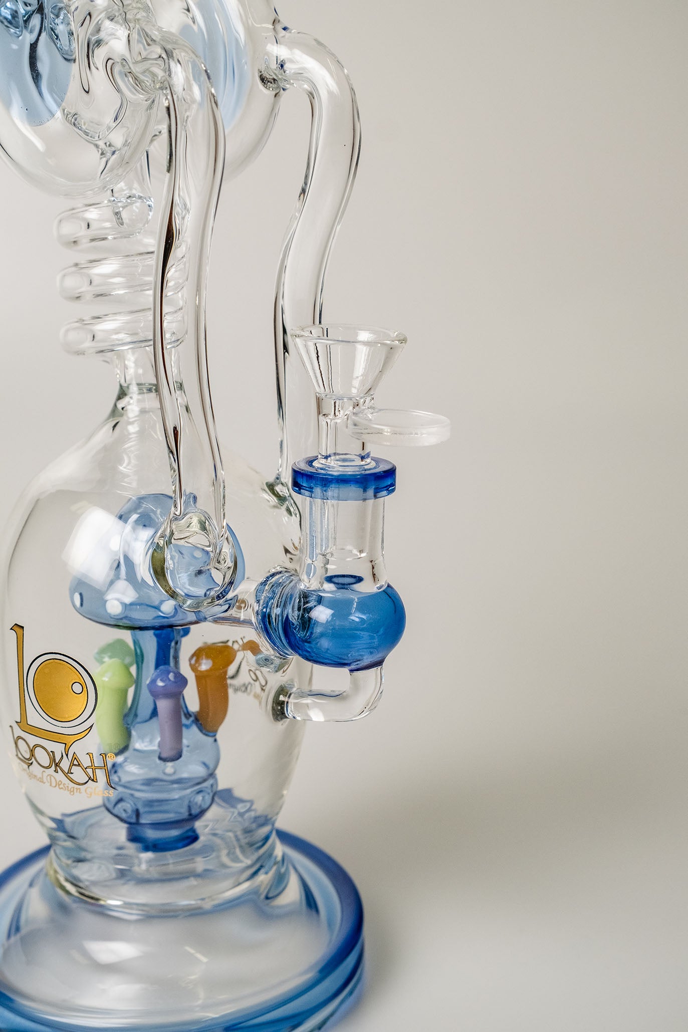Lookah Mushroom Valley 12" Glass Bong
