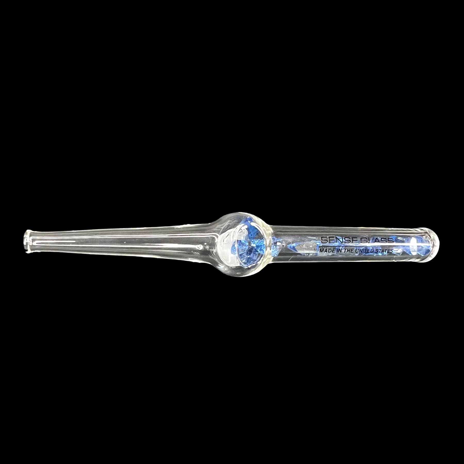 Nectar Collector Glass with blue rocks