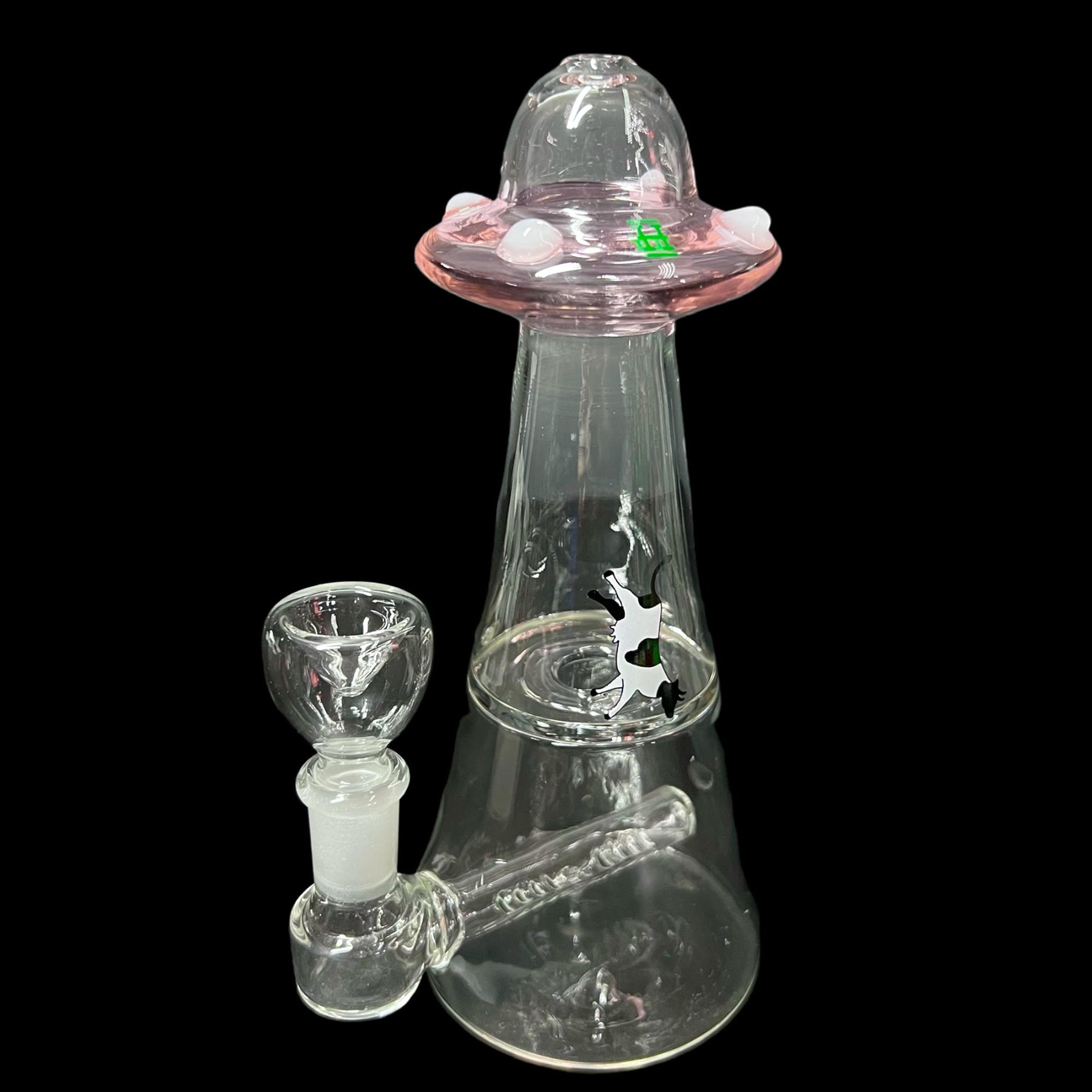 Pink UFO Bong for Weed