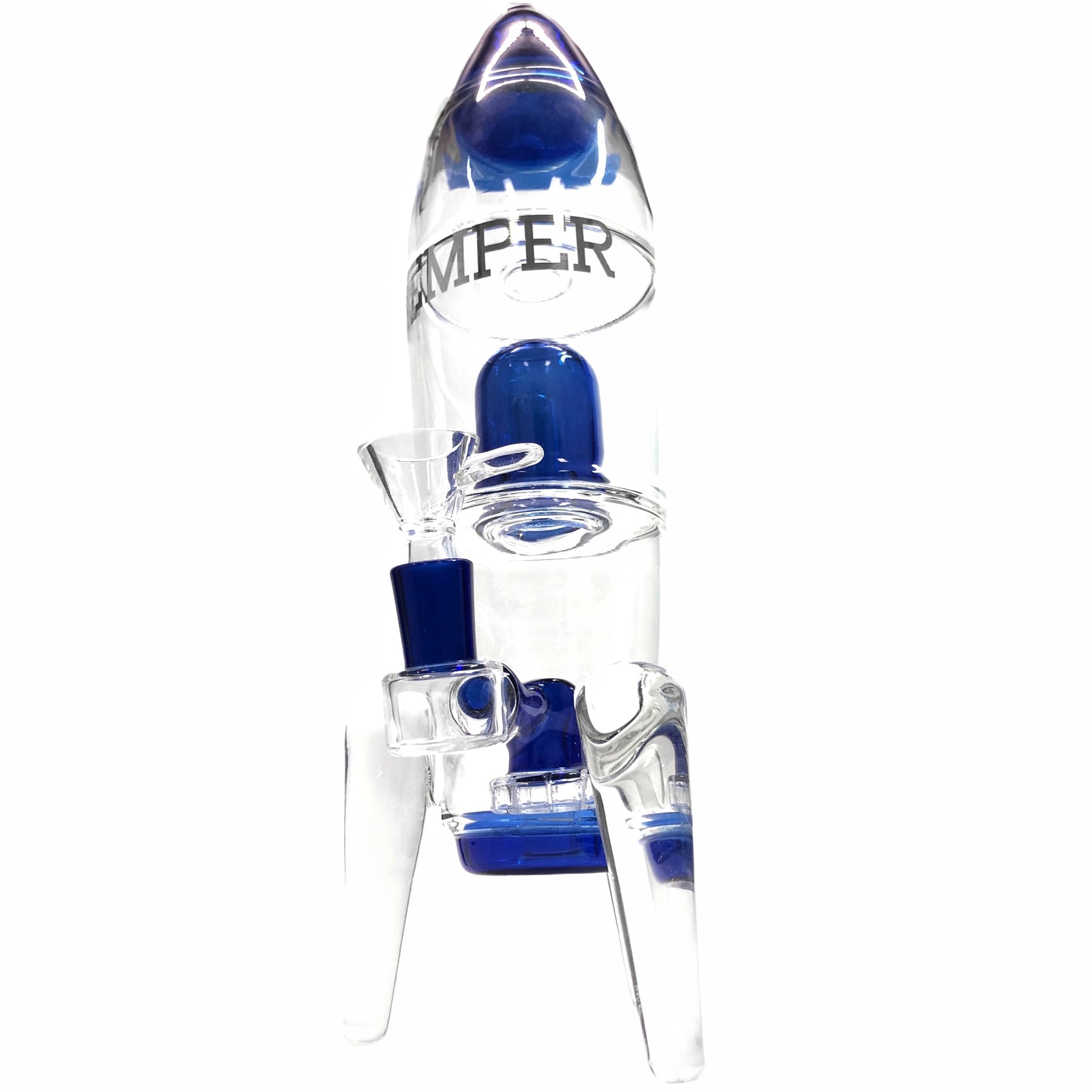 Rocket Ship Bong with Launch Pad