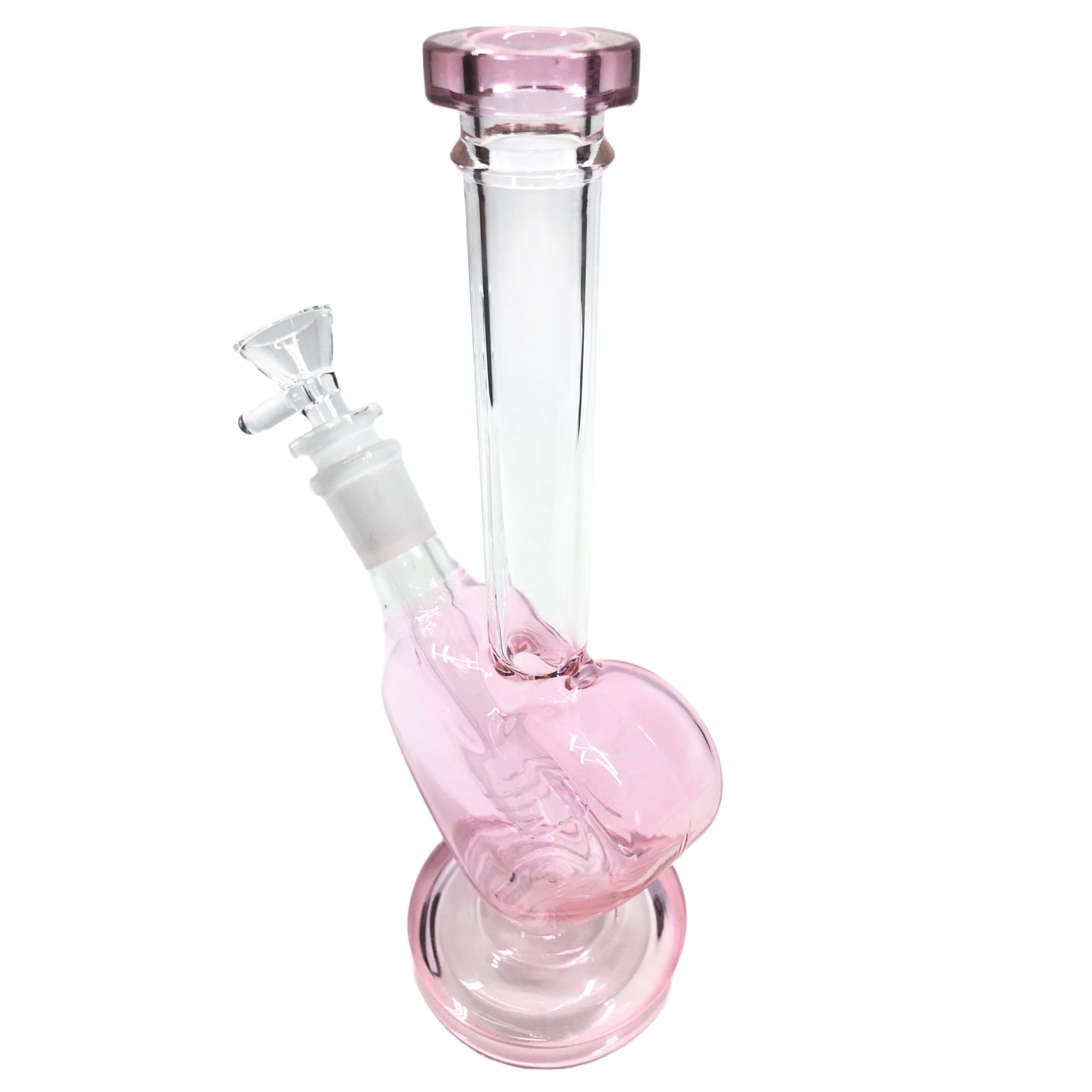 Water Heart Bong Color Pink