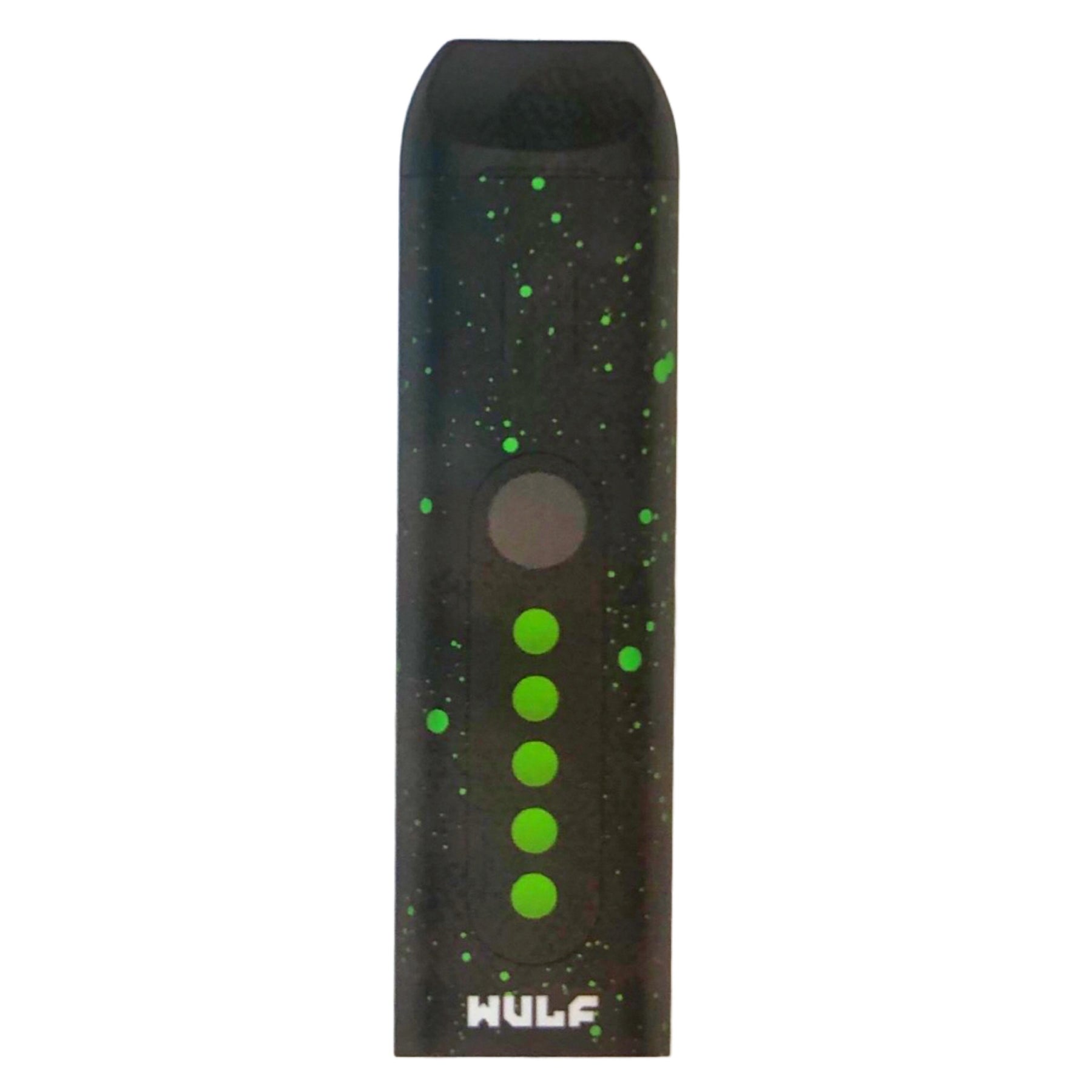 Wulf Flora Dry Herb Vaporizer Color Black With Green Dots