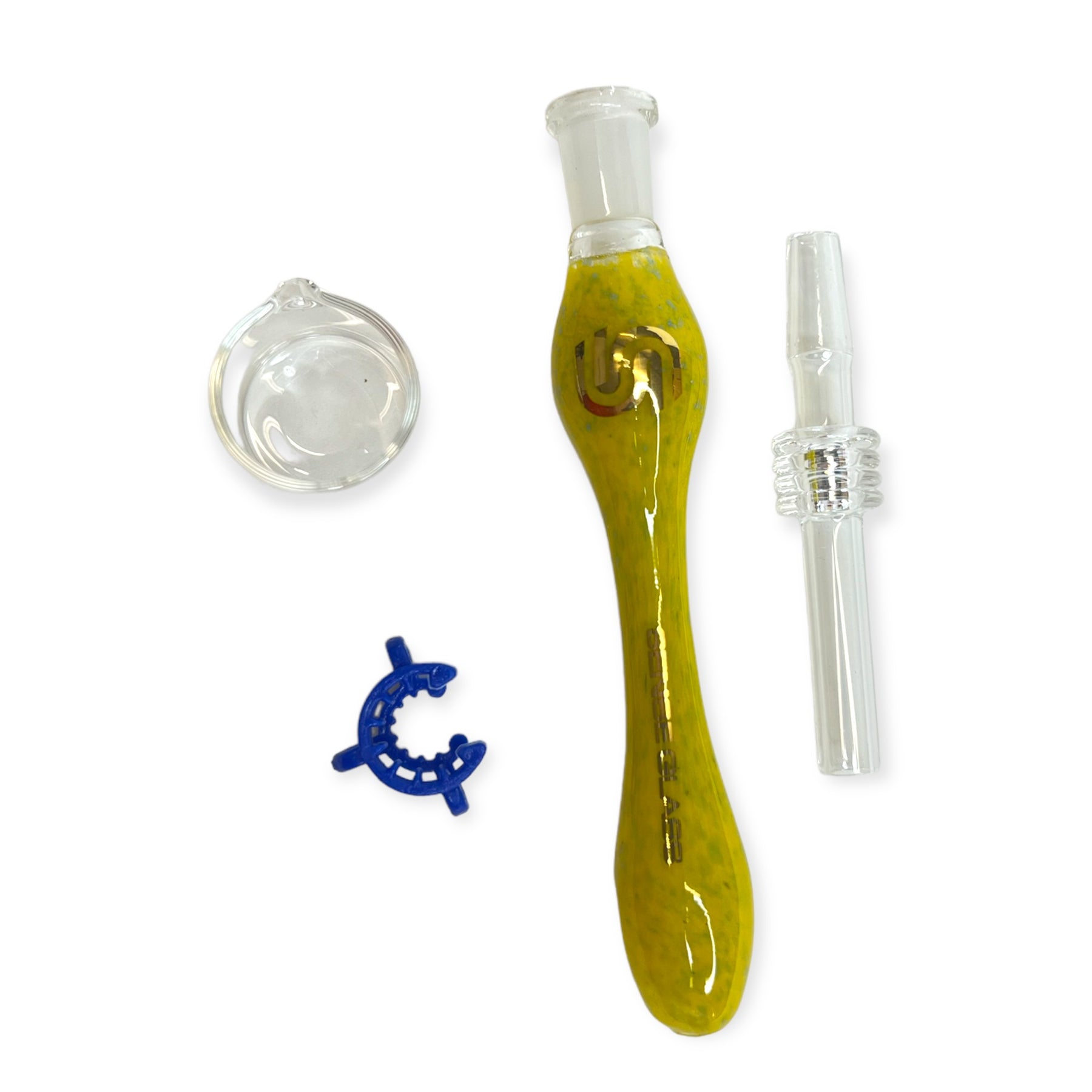 Sense Glass Nectar Collector in Custom Box/Case - Golden Leaf Shop