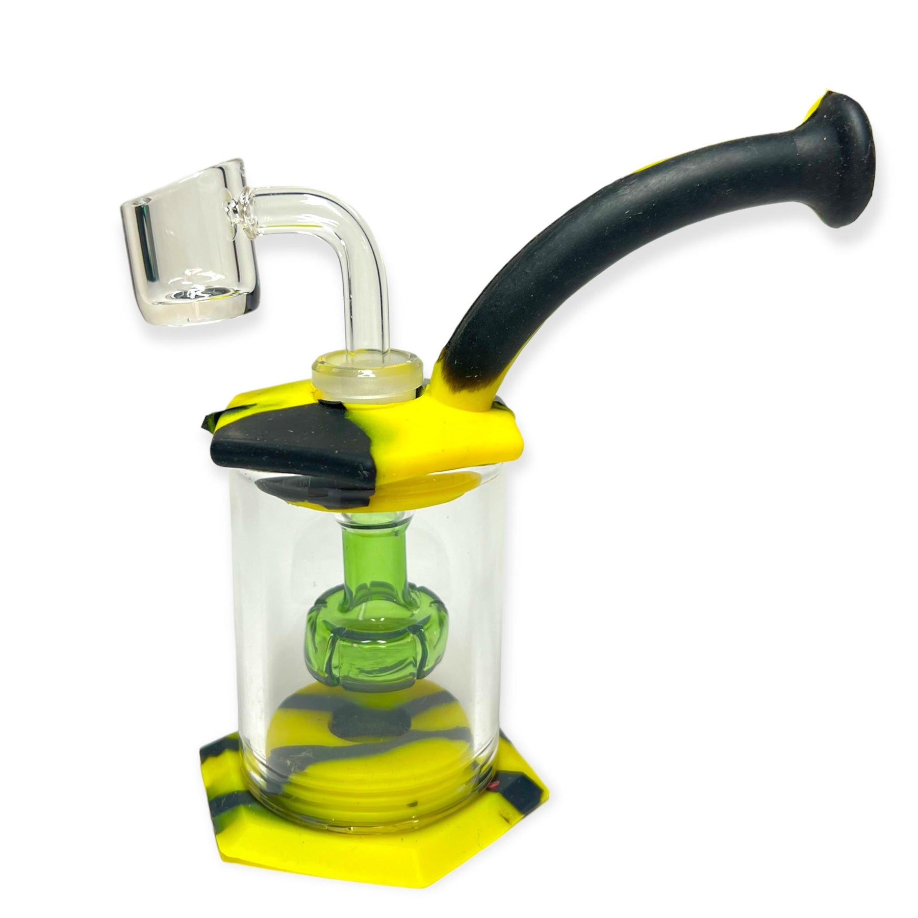 Most affordable Mini Silicone Dab Rig with Percolator