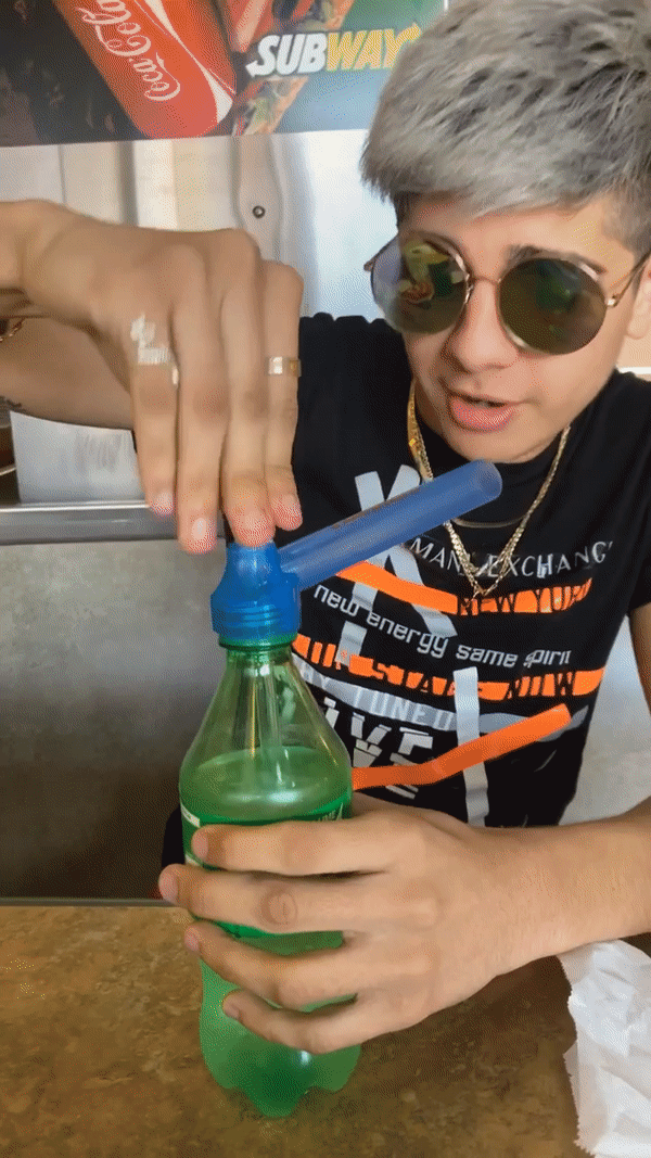 Top Puff Portable Bong