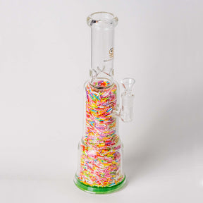 Resin Design Sprinkles in Sense Glass Bong