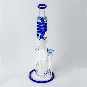 Freezable Coil Bong Side View