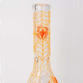 Close Up View of Spider Web Detail in Bong