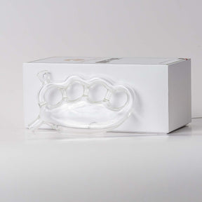 Glass Knuckle Bubbler