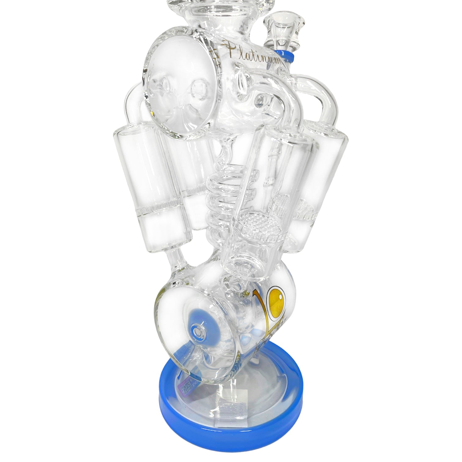 Lookah Platinum Bong Close Up View