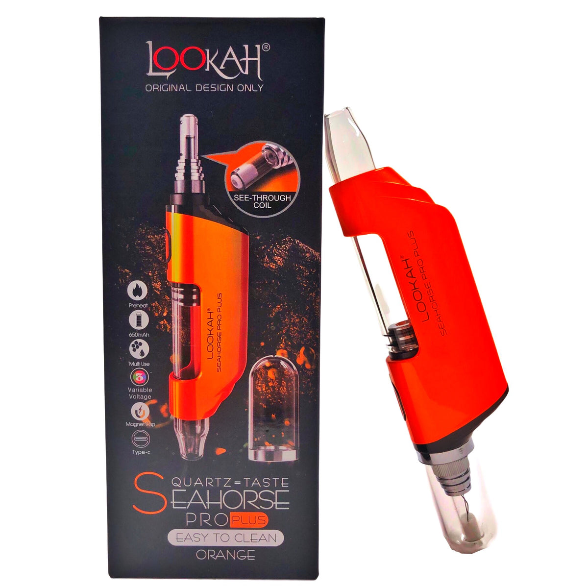 Lookah Seahorse Plus Color Orange