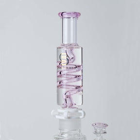Close Up of Freezable Coil Bong