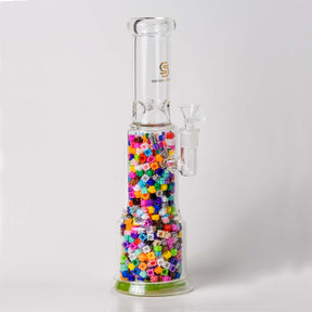Sense Glass Building Blocks Design in 13 inch Bong