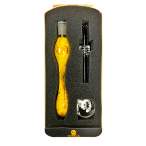 Sense Glass Nectar Collector Yellow Inside Package
