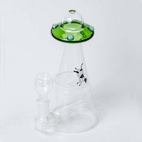 Green Vortex Bong UFO By Hemper