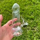 glass penis bong