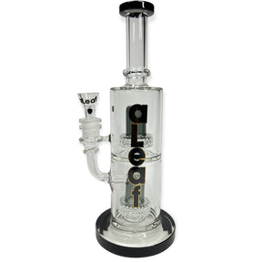 11 inch Double Matrix Bong by aLeaf color black