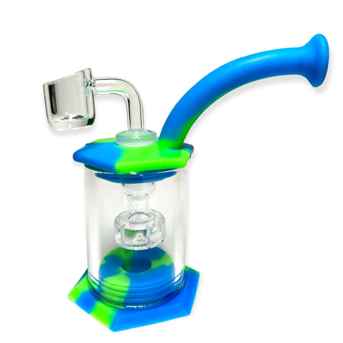 High standard Mini Silicone Dab Rig with Percolator
